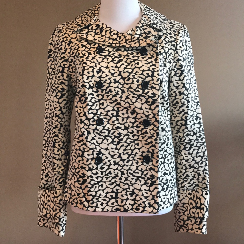 J. Crew Animal Print Jacket